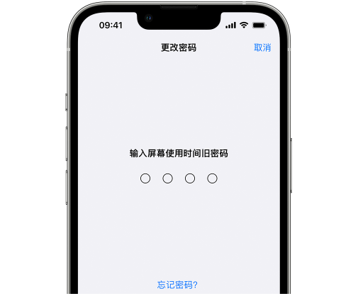 北大镇iPhone屏幕维修分享iPhone屏幕使用时间密码忘记了怎么办 