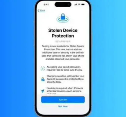 北大镇苹果授权维修店分享被盗设备保护功能开启方法 