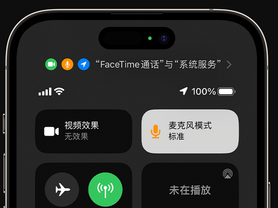 北大镇苹果授权维修网点分享iPhone在通话时让你的声音更清晰 