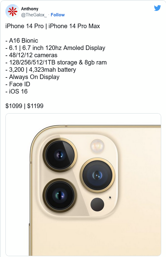 北大镇苹果14维修分享iPhone 14全系涨价 
