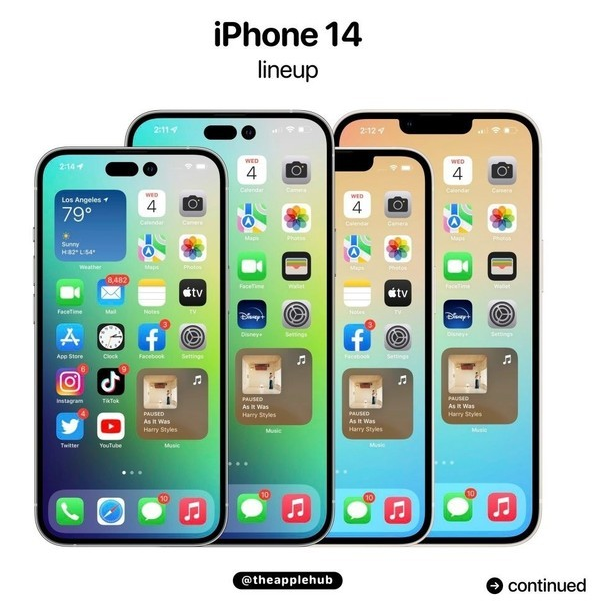 北大镇苹果14维修分享iPhone 14全家福 
