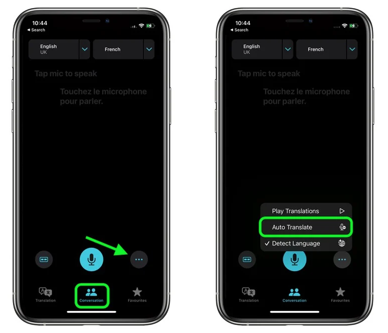 北大镇苹果手机维修分享iOS 15 “翻译” App 新改进 