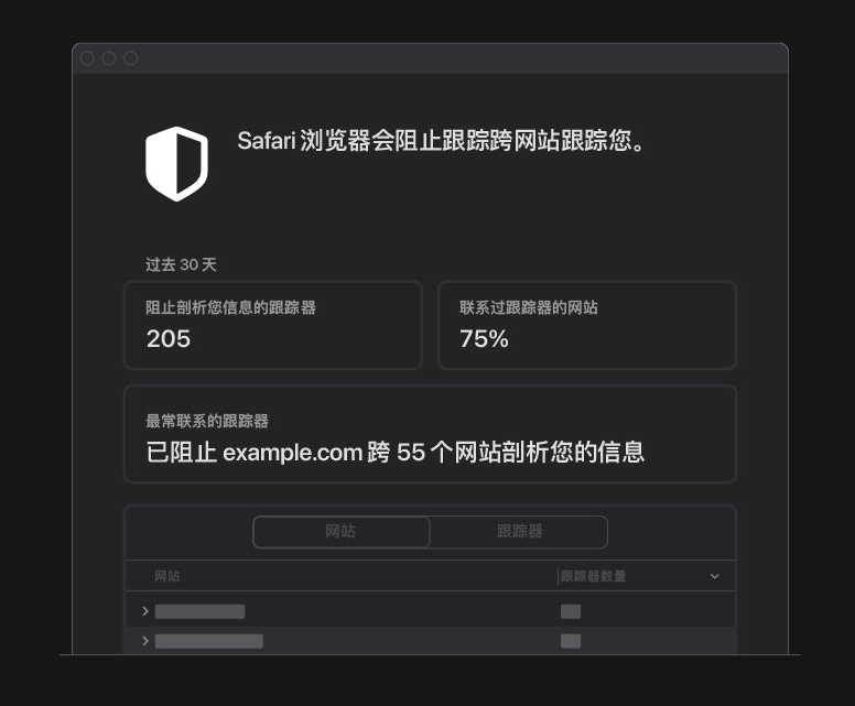 北大镇苹果手机维修分享如何在 Safari 浏览器中查看和打开隐私报告 